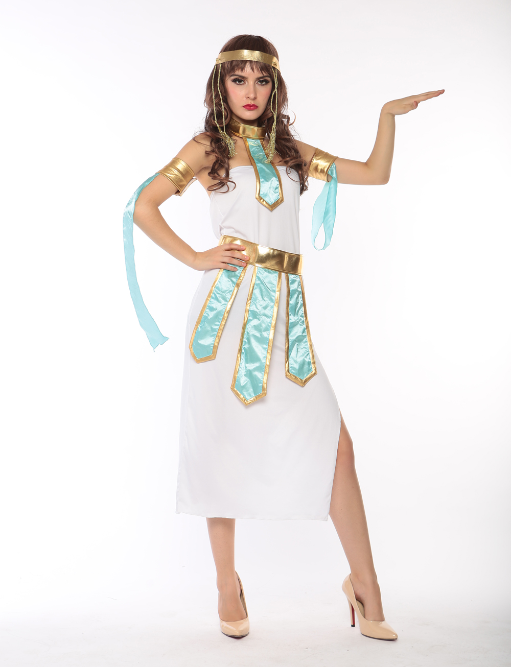 F1700 India and Arab girl belly dance costumes Halloween Greek goddess  costume